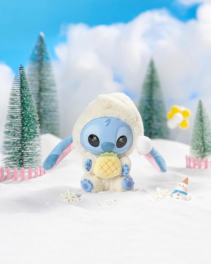 Stitch eat something before sleep