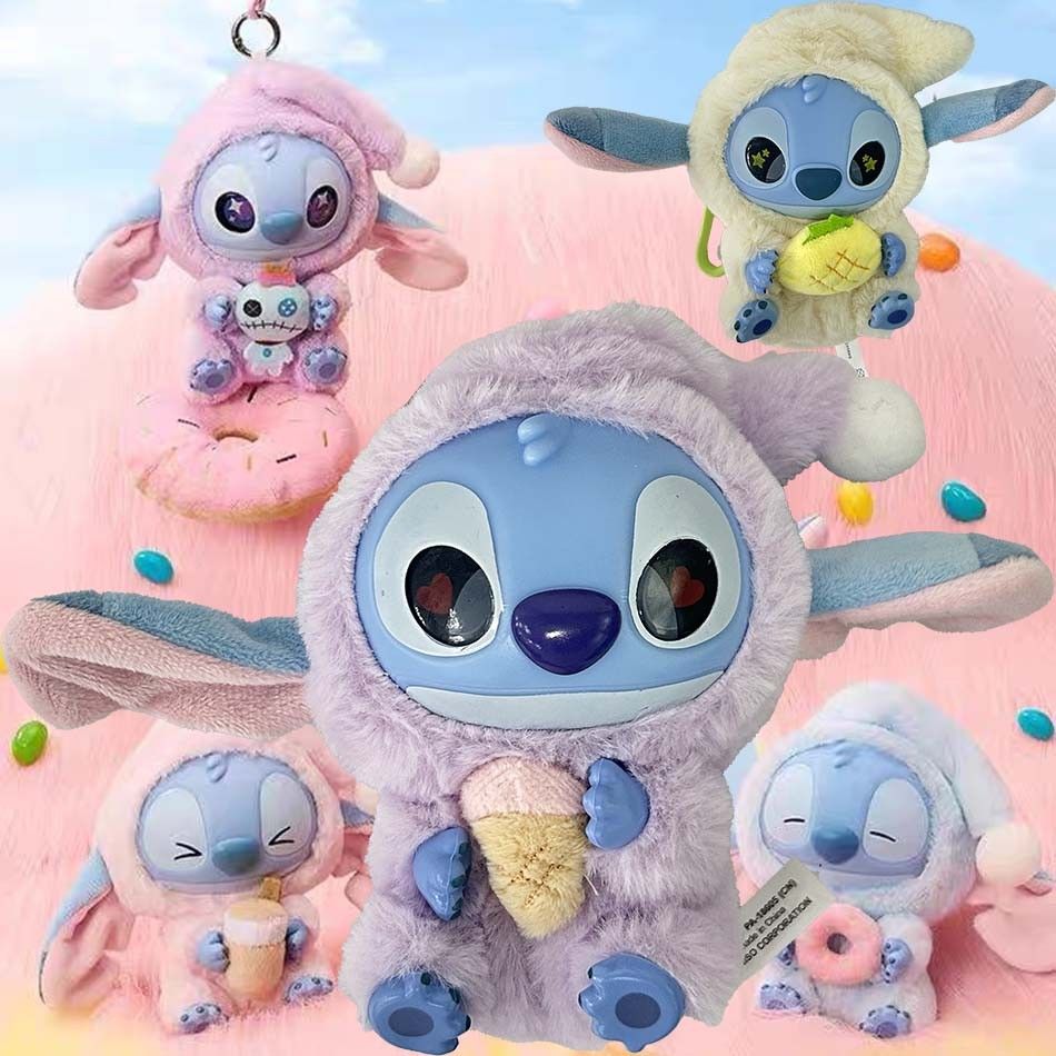 Stitch eat something before sleep