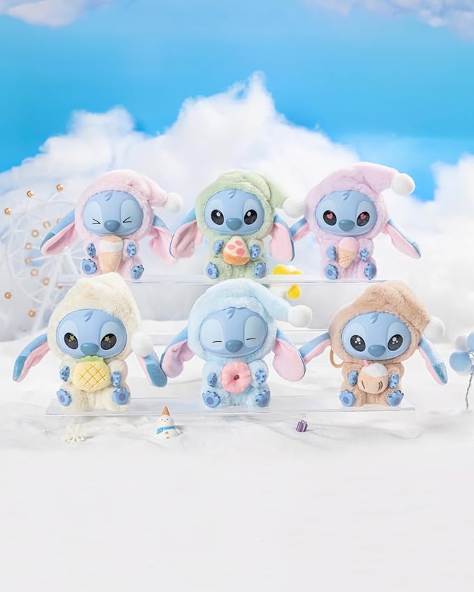 Stitch eat something before sleep