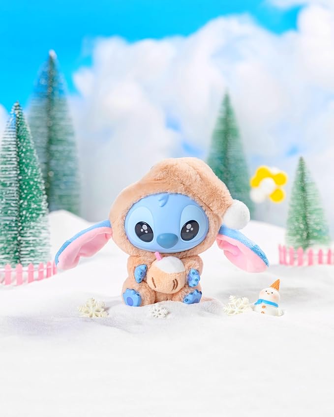Stitch eat something before sleep