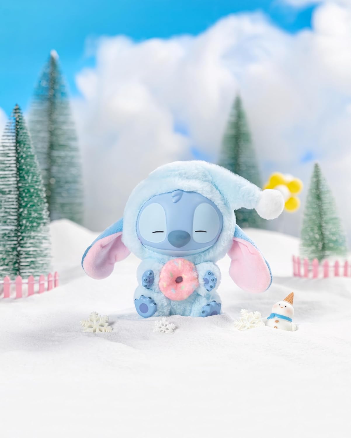 Stitch eat something before sleep