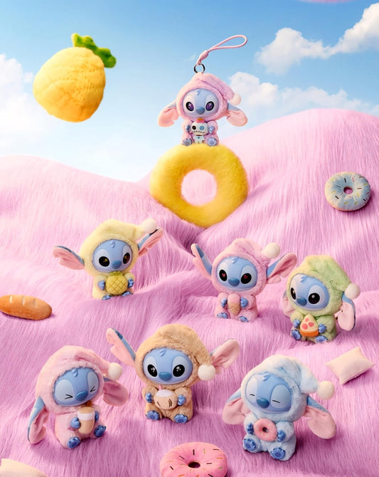 Stitch eat something before sleep